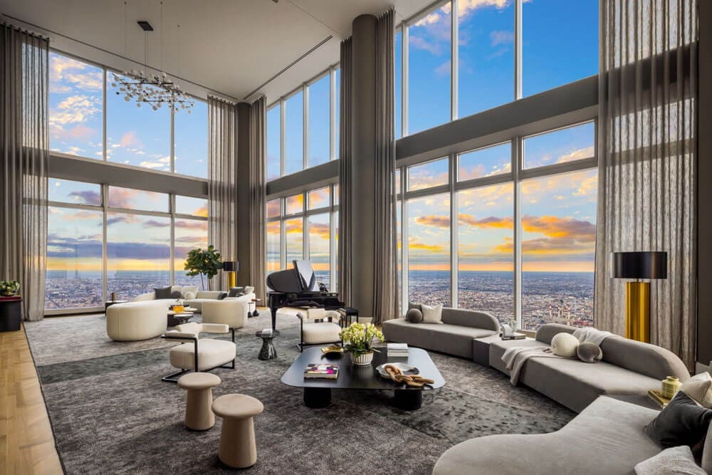 Các căn penthouse thường có diện tích mặt sàn rất rộng