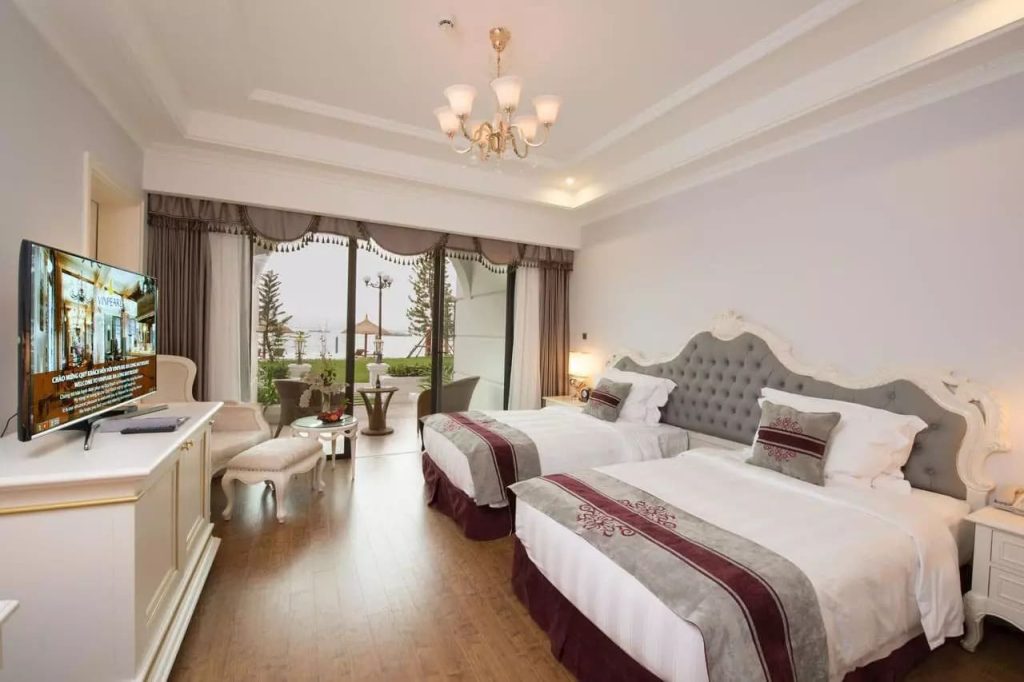 Family Suite với đầy đủ tiện nghi đáp ứng được nhu cầu du lịch, trải nghiệm của gia đình