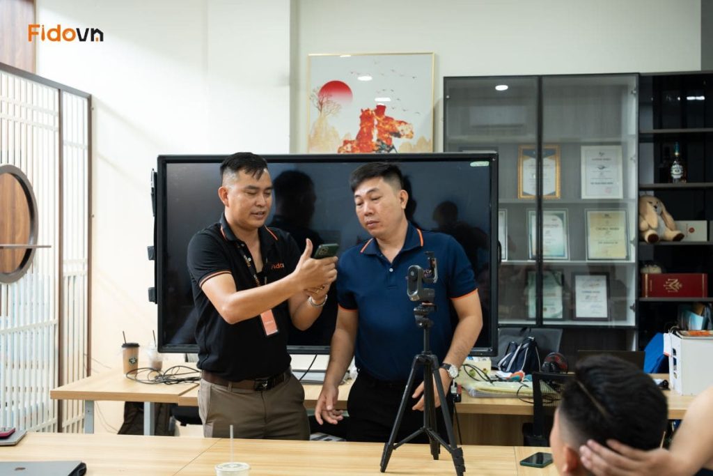 Fidovn Bất Động Sản hướng dẫn quay video VR 720°