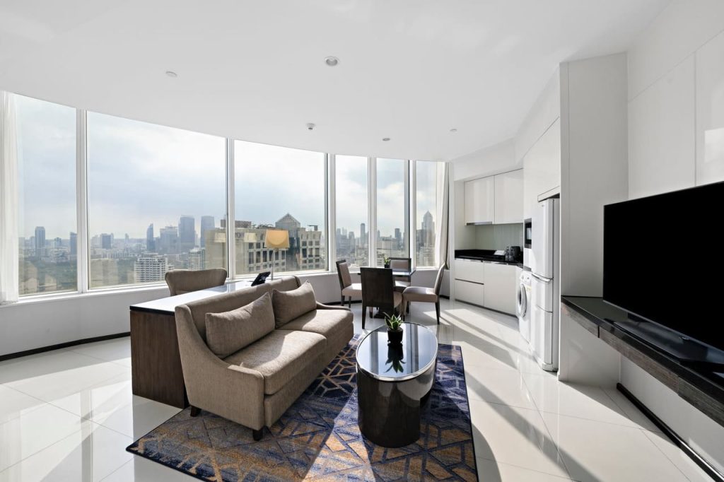 Grand Suite là phòng đặc biệt tại các khách sạn, đem lại tầm nhìn đẹp nhất cho khách hàng