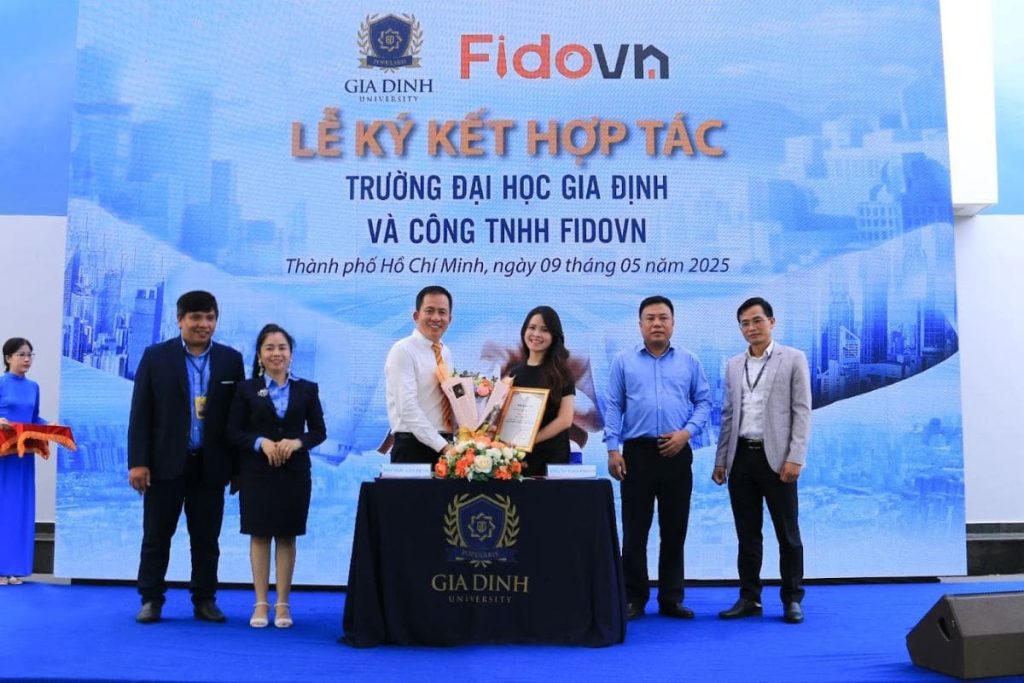 Ký kết MOU giữa Fidovn và Trường Đại học Gia Định