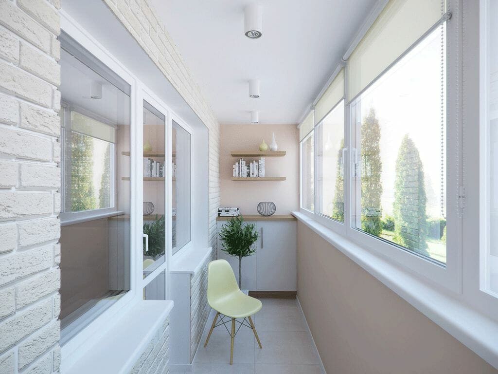 Loggia có thể được tiết kế ở nhiều vị trí khác nhau