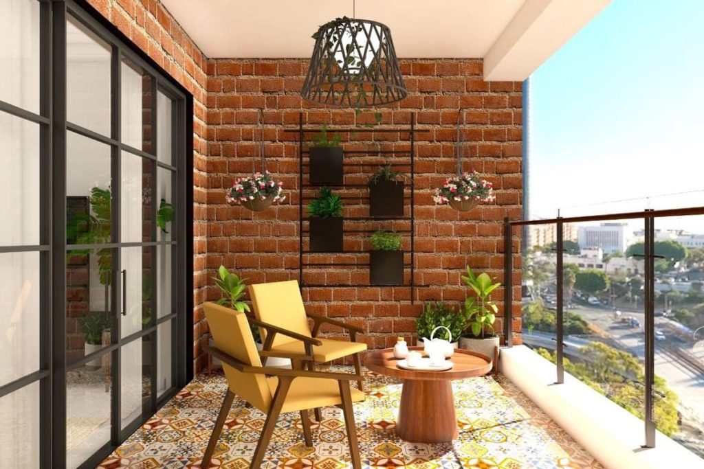 Mẫu lô gia hiện đại, đẹp sang trọng và tinh tế.