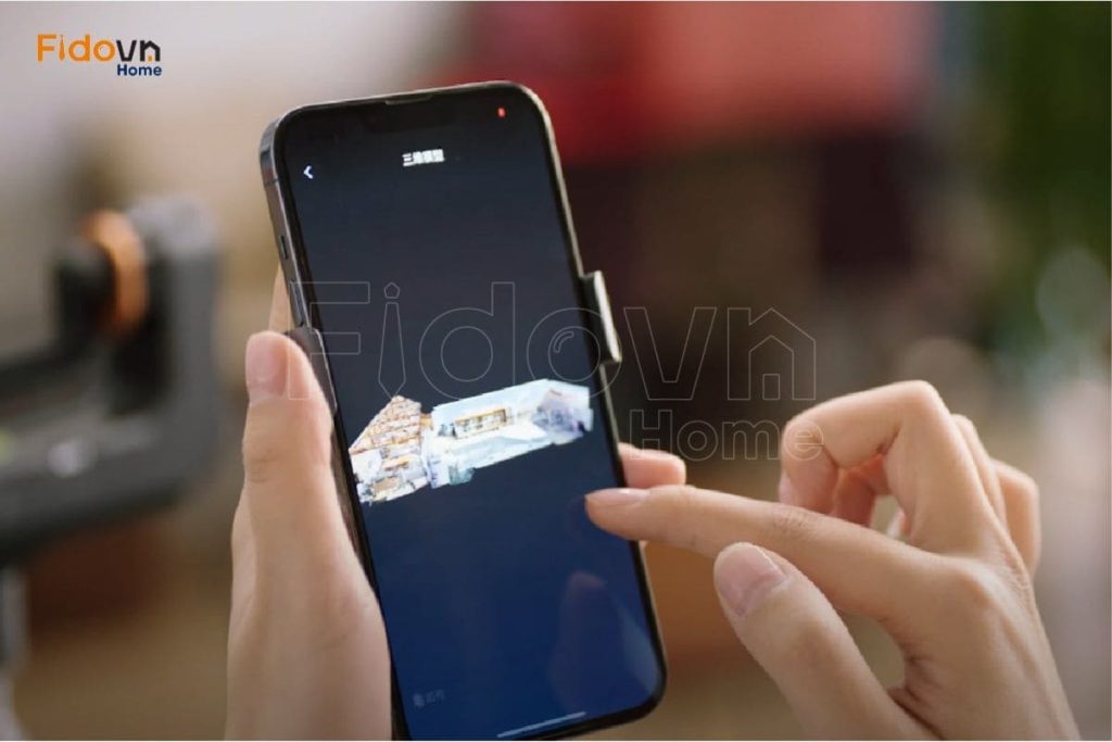 Mô hình không gian được dựng tự động bằng công nghệ AI
