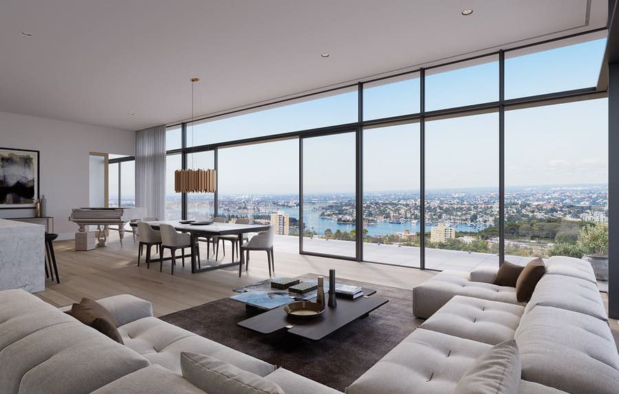 Penthouse đơn tầng là loại căn hộ có thiết kế chỉ với một tầng duy nhất