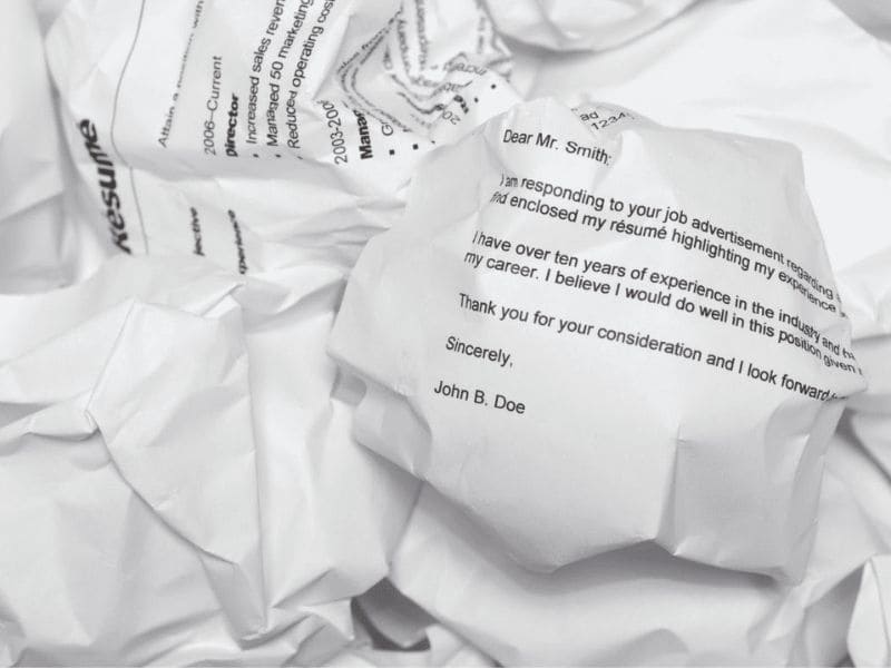Sai lầm cần tránh khi viết Cover Letter
