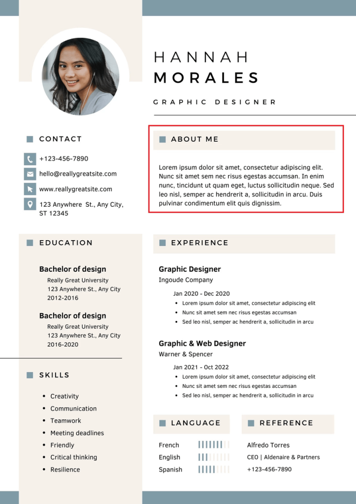 Tầm quan trọng của summary trong CV