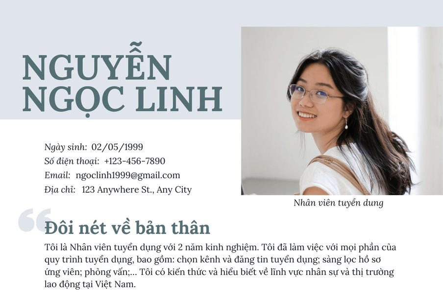 Tầm quan trọng của summary trong CV