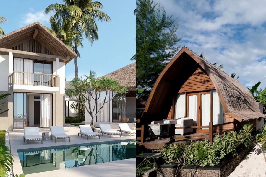 Villa và Bungalow có nhiều điểm tương đồng