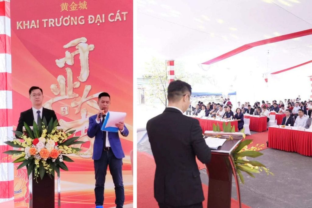 ông Lưu Lôi tổng giám đốc công ty TNHH cơ điện Nanjing Daquan Việt Nam