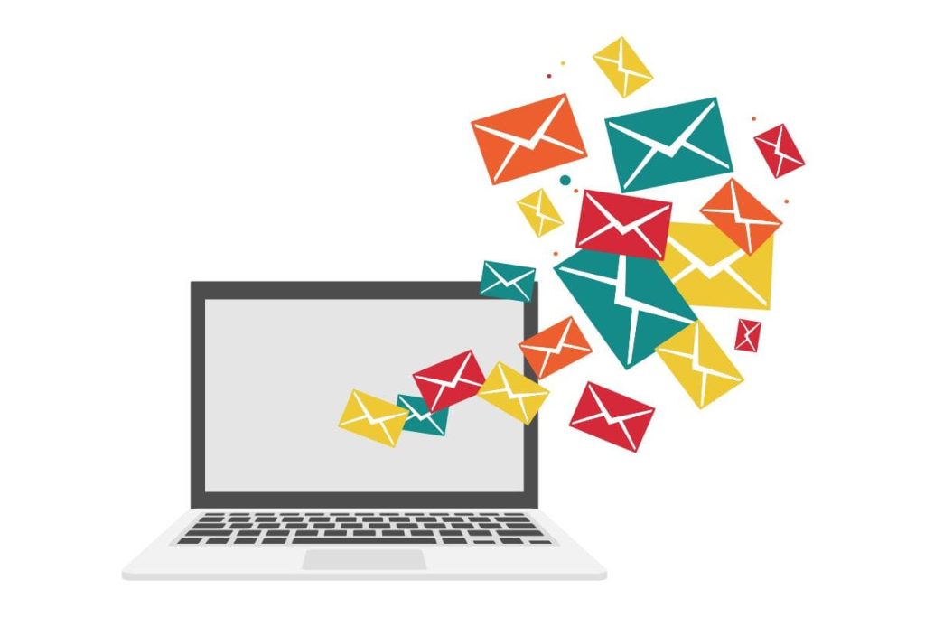 Doanh nghiệp sử dụng email để gửi thông tin, khuyến mãi, bản tin hoặc các thông điệp quan trọng khác đến khách hàng đã đăng ký nhận thông tin.